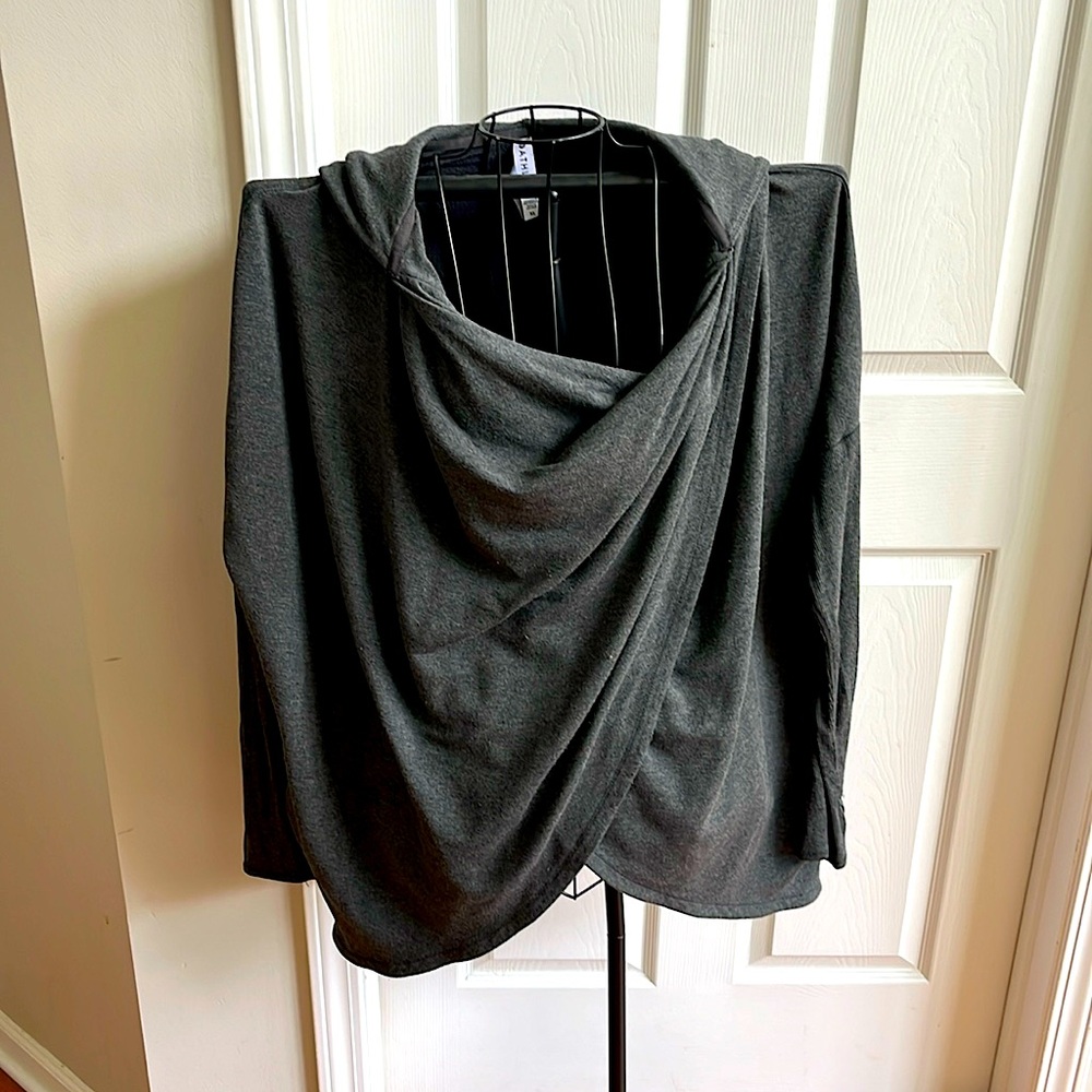 Athleta Purana Wrap Hooded Sweatshirt